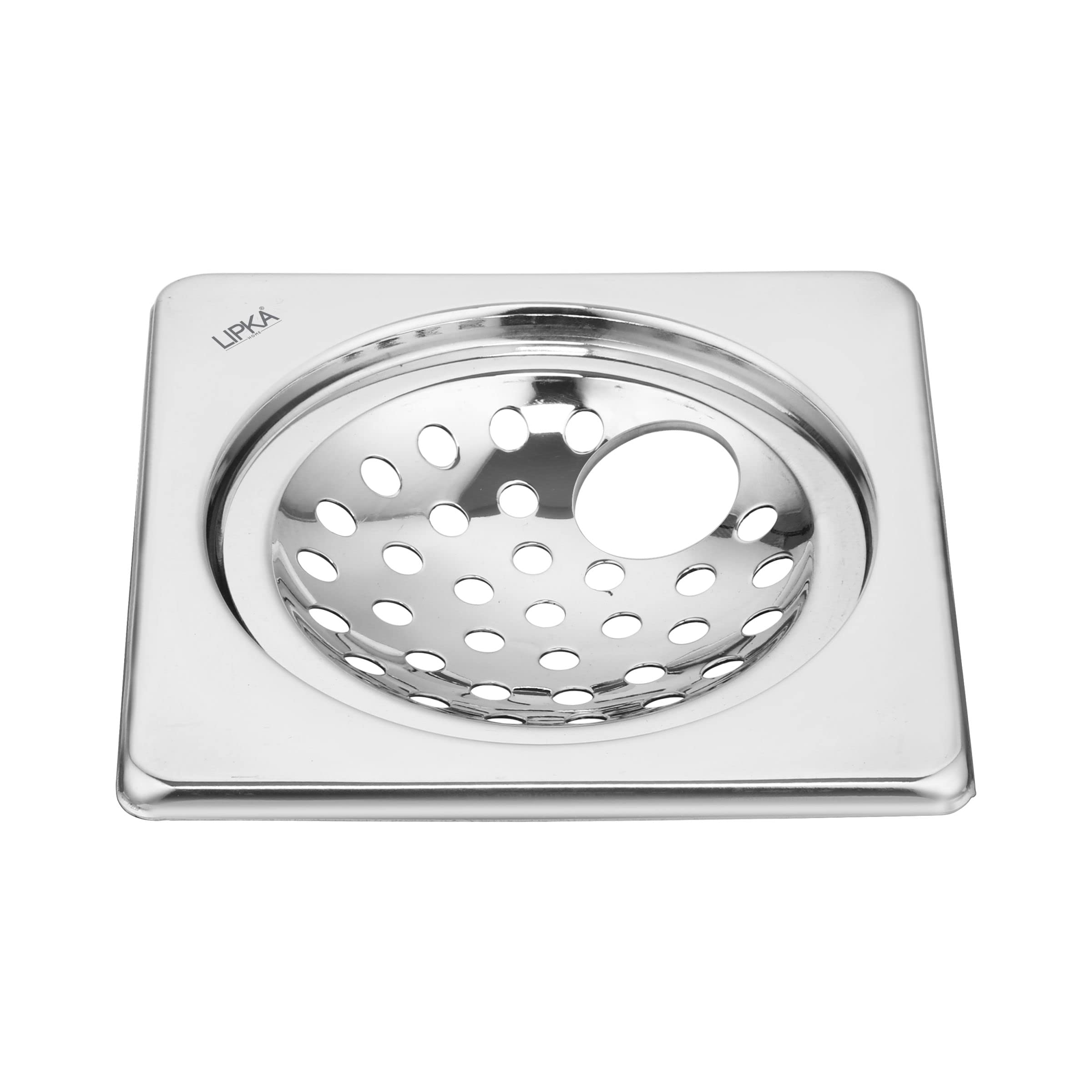 LIPKA Eon Square Floor Drain |Premium Stainless Steel |6 x 6 Inches| with Hole| (B083ZGC1MH) Amazon Price History, Amazon Price Tracker