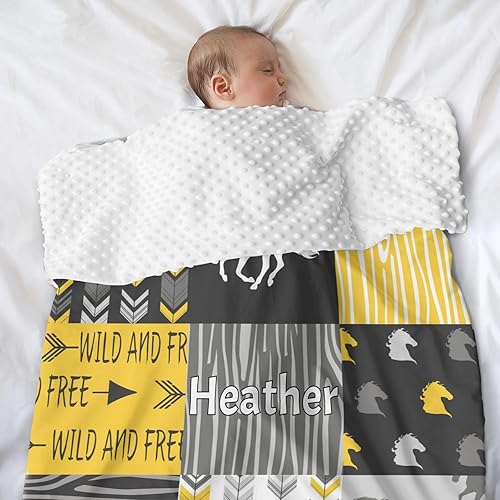 Miniatura 143 de Manta de bebé personalizada, monograma rosa, lindo elefante personalizado, mantas de 30 x 40 pulgadas para bebé, niño y niña con nombre, baby Opción