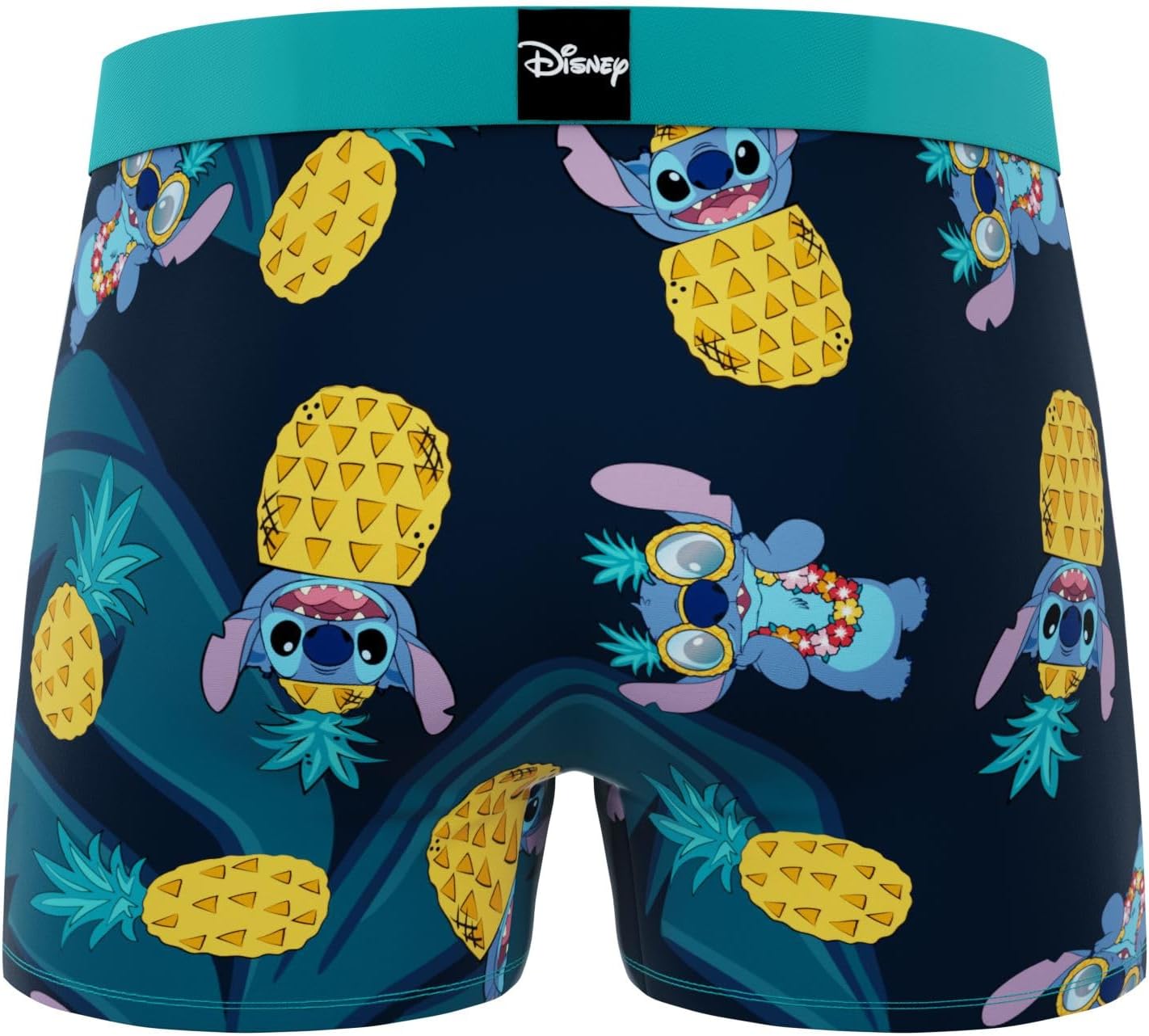 CRAZYBOXER Men's Underwear Disney Tropical Stitch Non-slip waistband Soft Boxer Brief Distortion-free - Image 3