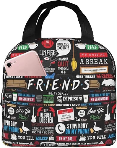 Bolsa de almuerzo térmica aislada reutilizable con aislamiento térmico portátil para mujeres hombres adultos trabajo picnic