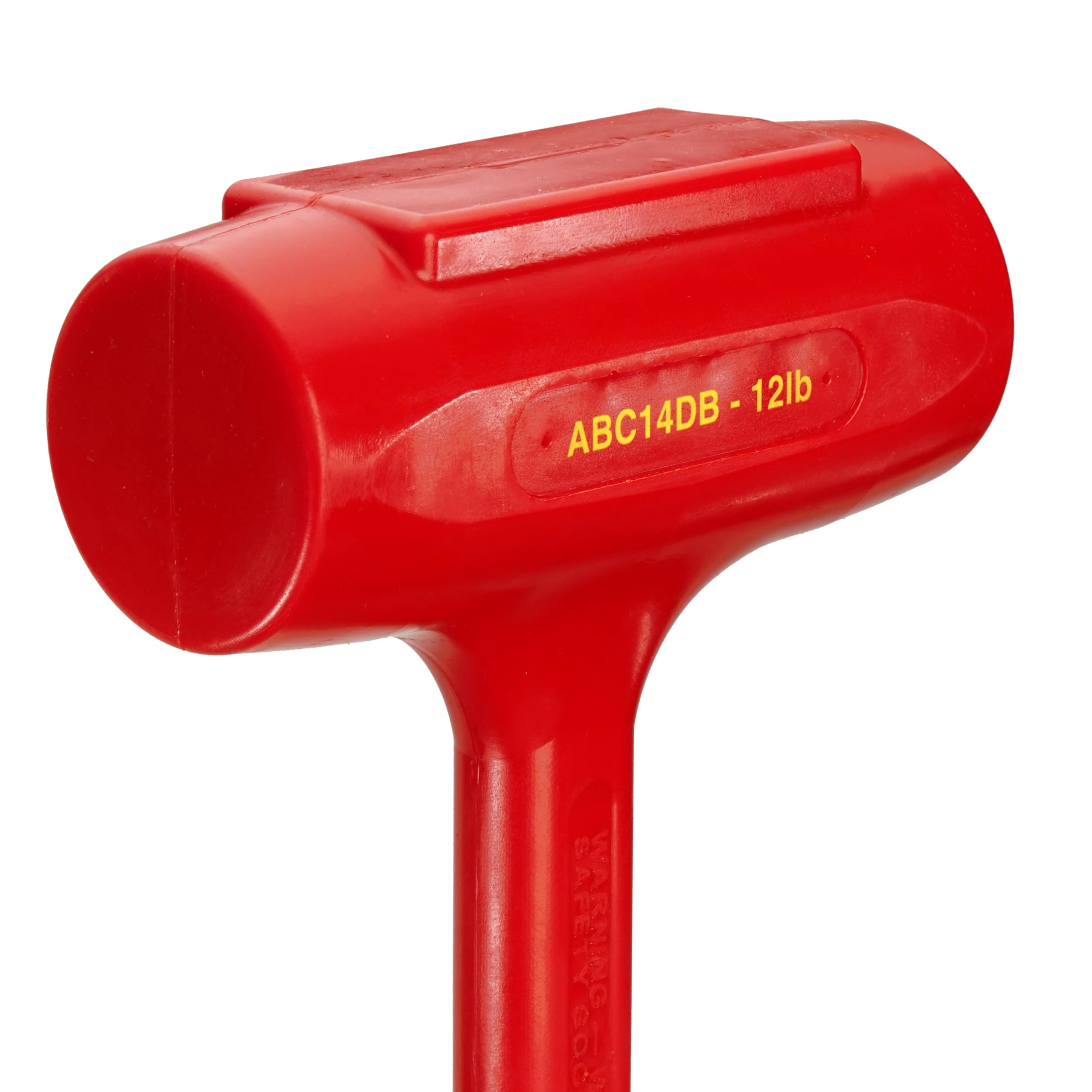 ABC 12 lb Dead Blow Sledge Hammer - Durable & Safe -2 ABC 12 lb Dead Blow Sledge Hammer - Durable & Safe -2