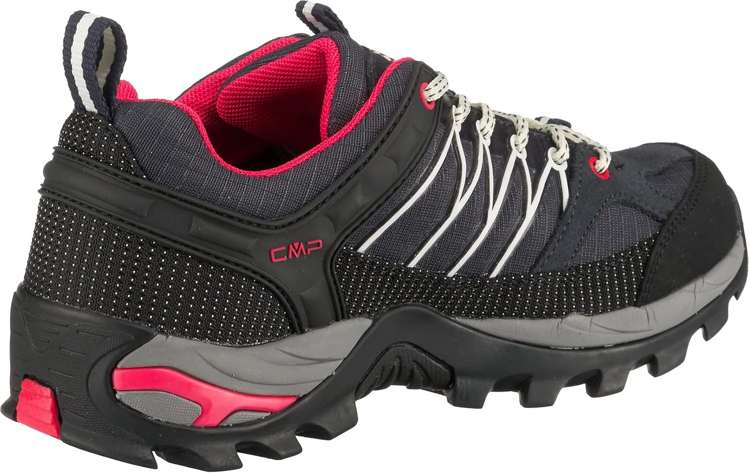 CMP Women's Rigel Low Wmn Trekking Shoe Wp Rise Hiking Boots, Antracite Off White