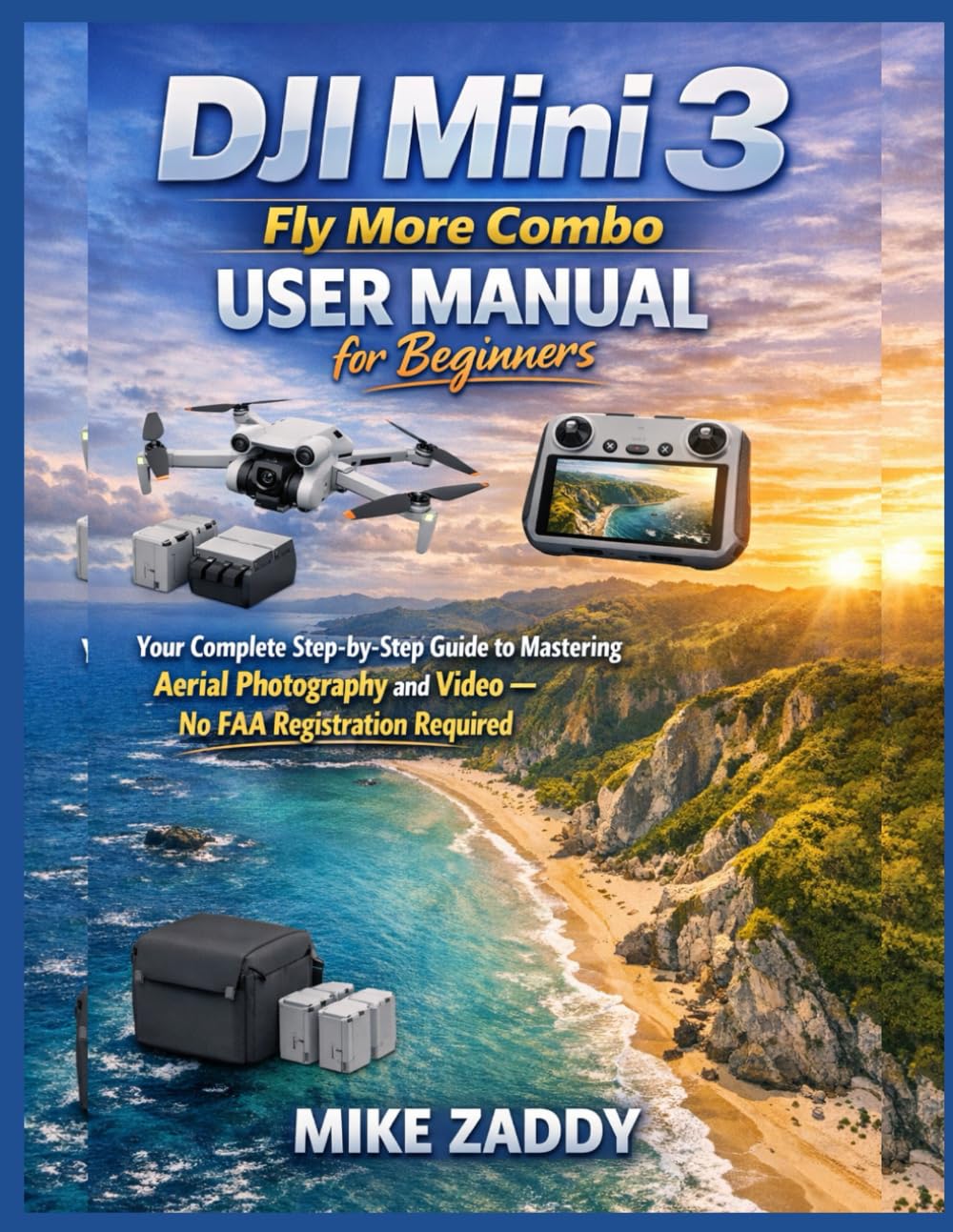 Manuel d'utilisation DJI Mini 3 livre étape par étape pour débuter en drone