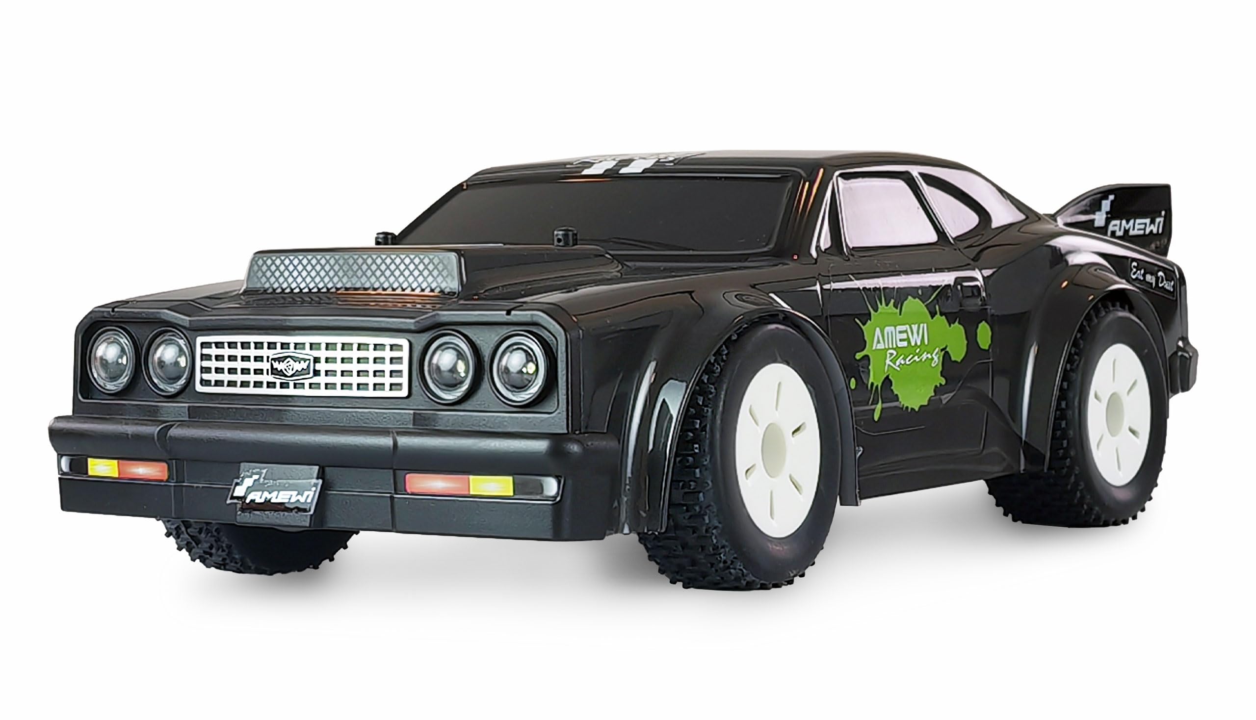 Amewi 21098 DR1.6 Drag Racer Brushless 4WD 1:16 RTR ciemnoszary