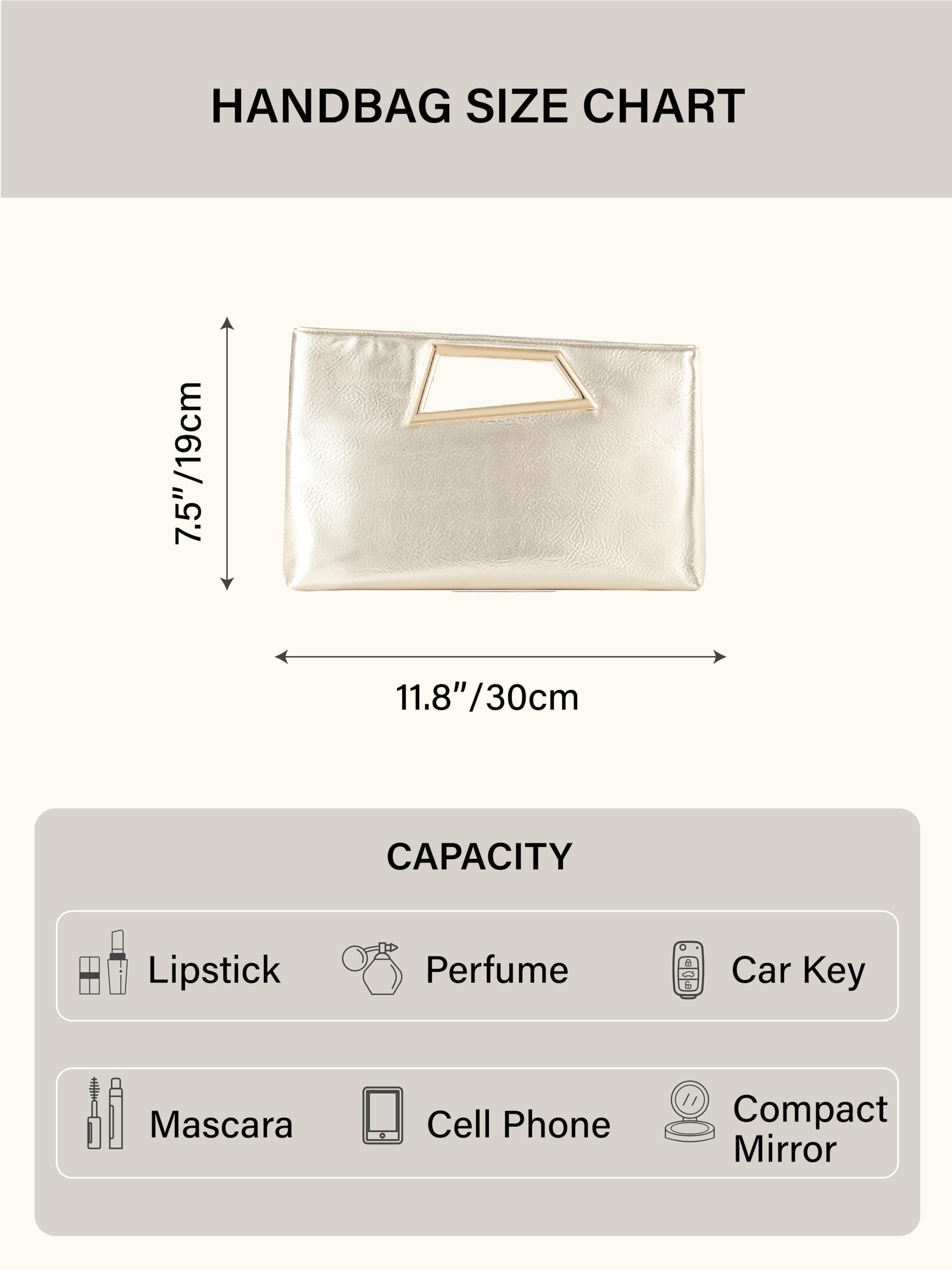 BABEYOND Clutch Handtasche für Damen - Elegante Abendtasche aus PU-Leder mit Glitzer für Verschiedene Anlässe wie Abendessen, Alltag, Dates, Hochzeiten und Kostümparty