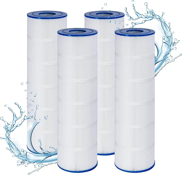 dearfilter CCP420 Pool Filter Cartridges, Compatible Replacement for Pentair Clean & Clear Plus 420 178584, R173576, Unicel C-7471, Pleatco PCC105, & Filbur FC-FC-6470, FC-1977, 420 sq.ft, 4-Pack