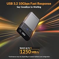 Carcasă externă iDsonix pentru SSD M.2 NVMe PCIe, USB-C 3.2 Gen2 10Gbps, adaptor din aluminiu, montare fără unelte, compatibil UASP, M-Key și B+M, dimensiuni 2230 2242 2260 2280 4