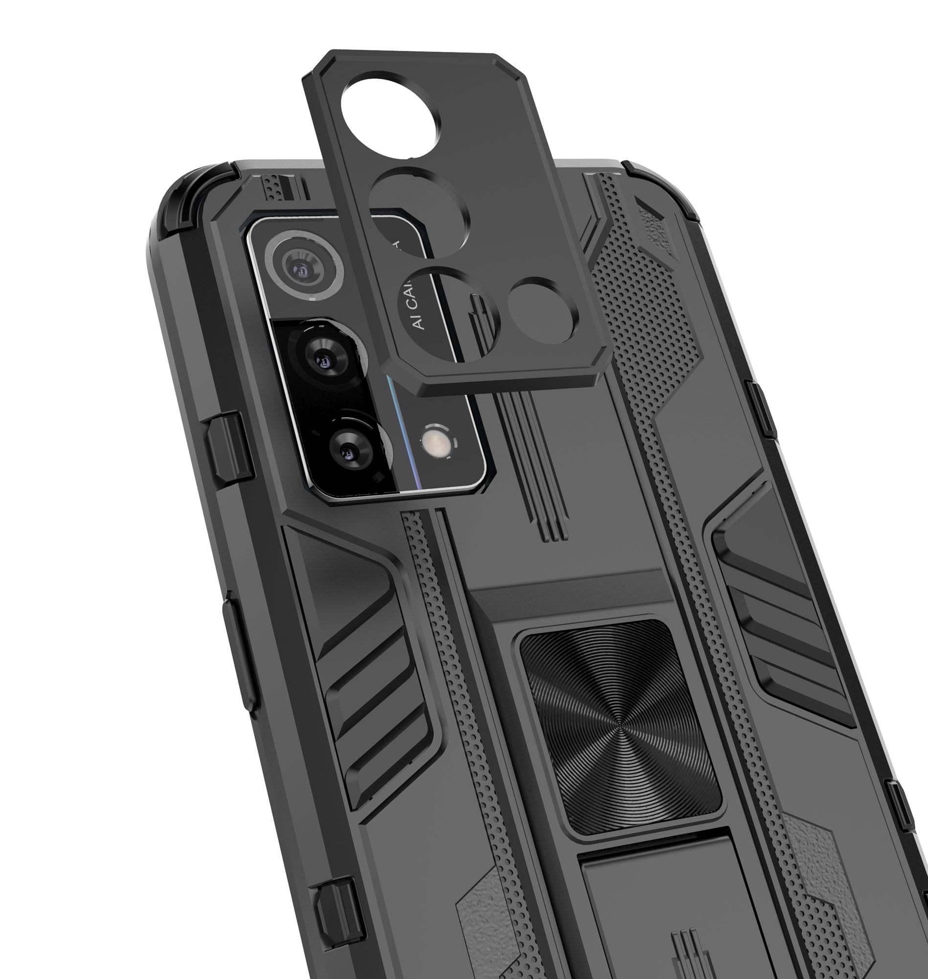 GOGME Cover per Realme GT Master Edition, Ultra Sottile Rugged Custodia