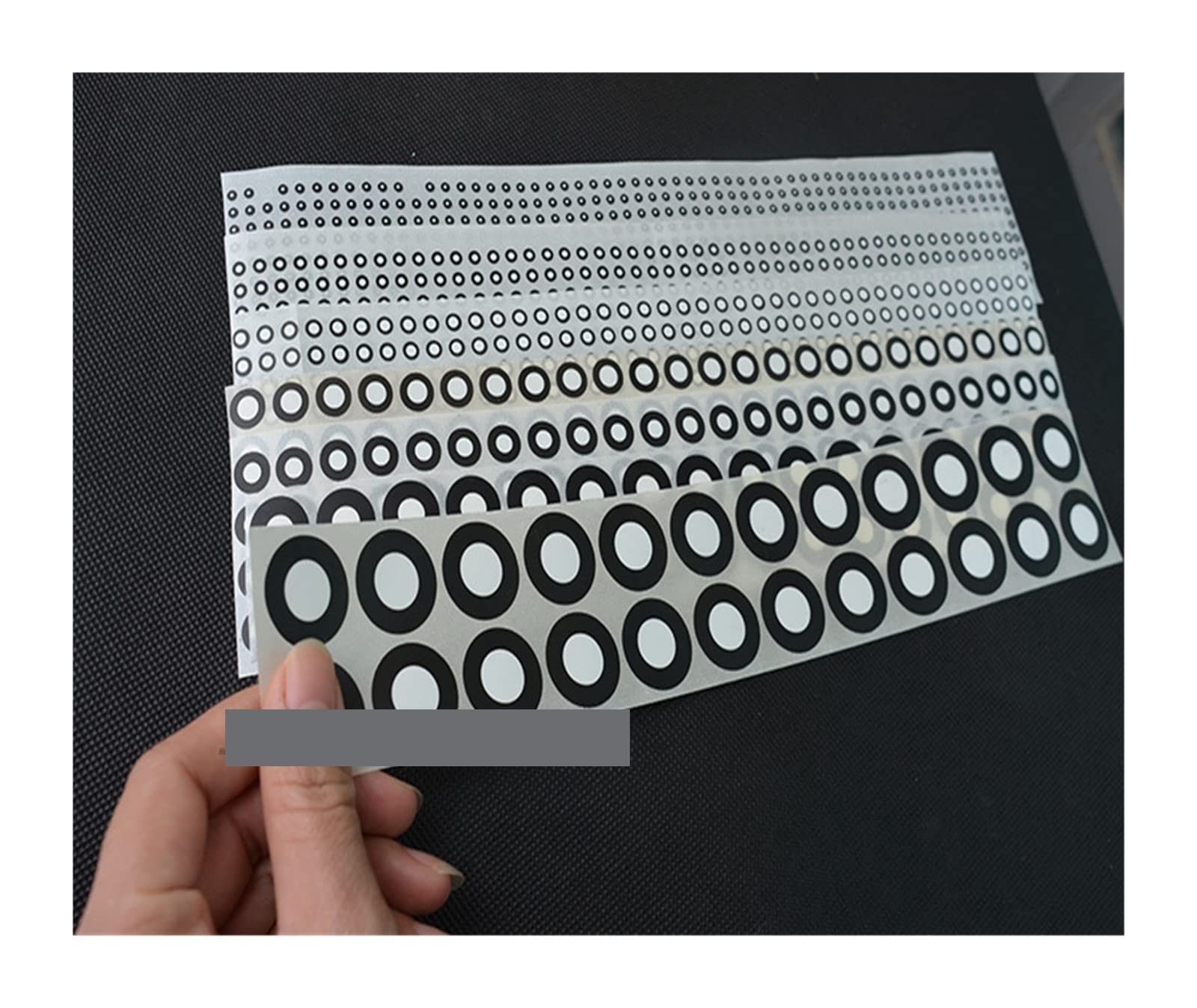 Znacznik skanowania 3D Skanowanie 3D Oznaczenie punktu Fotograficzny skaner 3D Oznaczenie punktu Odczyt maszyny Punkt docelowy 100 m(Size:Inner 2 outer 4(100000))