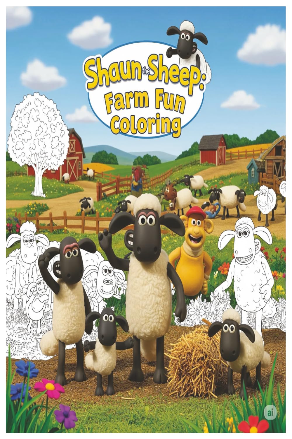 Shaun the Sheep Coloring Book: Special Edition