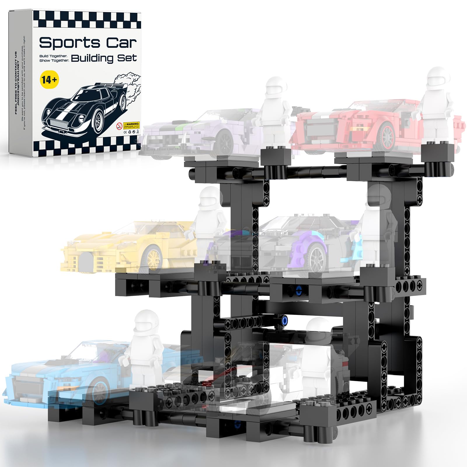 Amazon.com: Display Stand for Lego Speed Champion Cars, 3-Layer