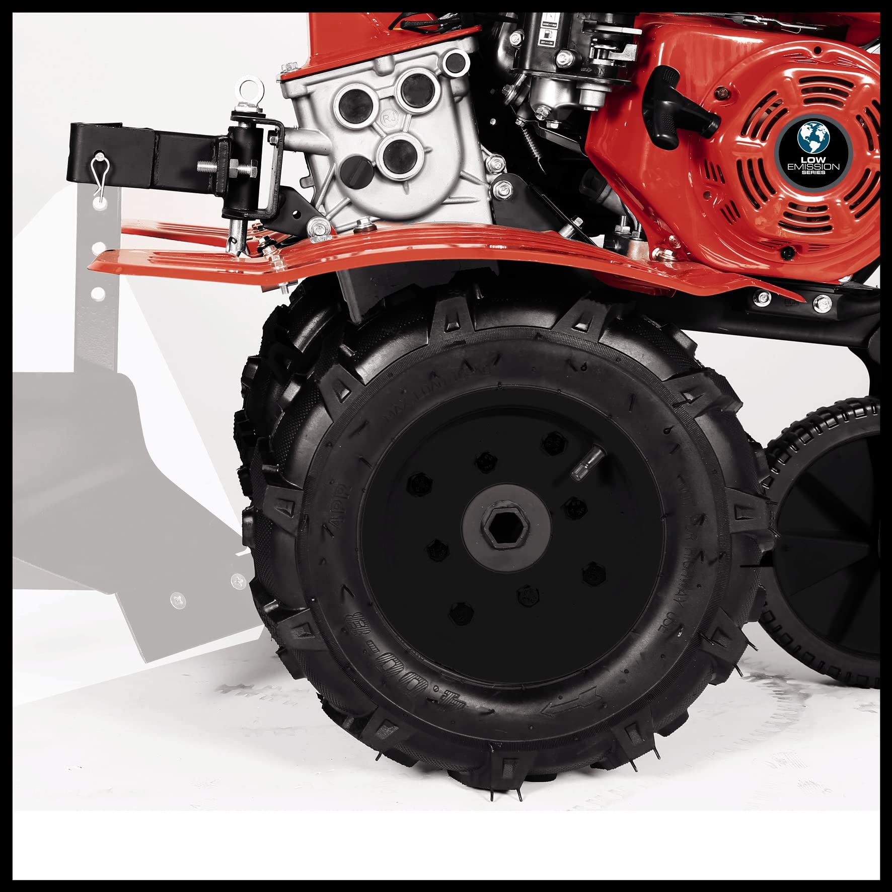 Einhell Motobineuse à Essence GC-MT 4280 (4,1 KW, Largeur de Travail 89 cm, Profondeur de Travail maximale 32 cm, cylindrée 212 cm³, boîte de Vitesses avec Marche arrière)