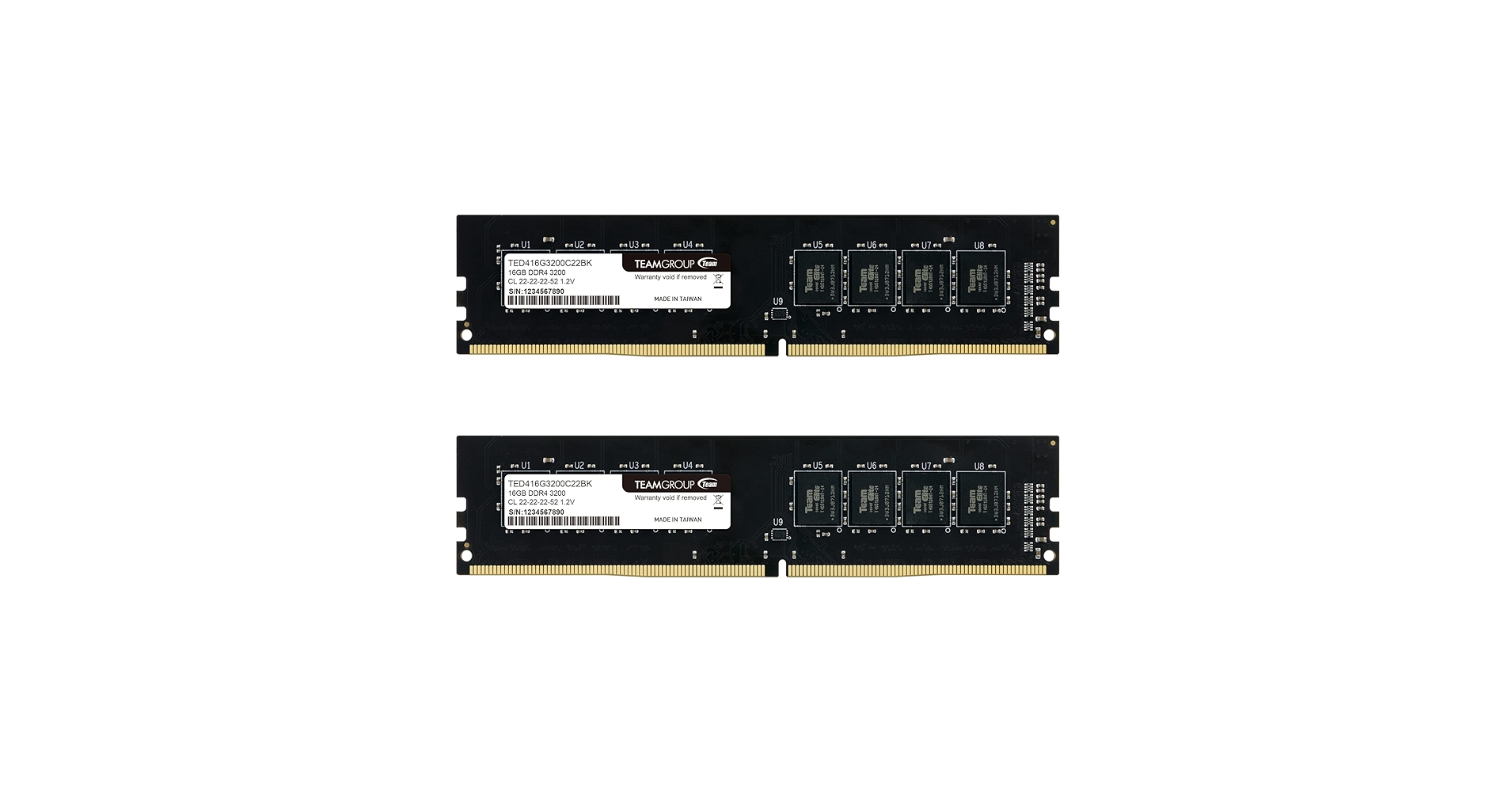 メモリー TEAMGROUP ELITE DDR4 32GB 3200MHz CL22 ELITE DDR4 DESKTOP MEMORY 32GB(2x16GB) 3200MHz CL22 | TEAMGROUP