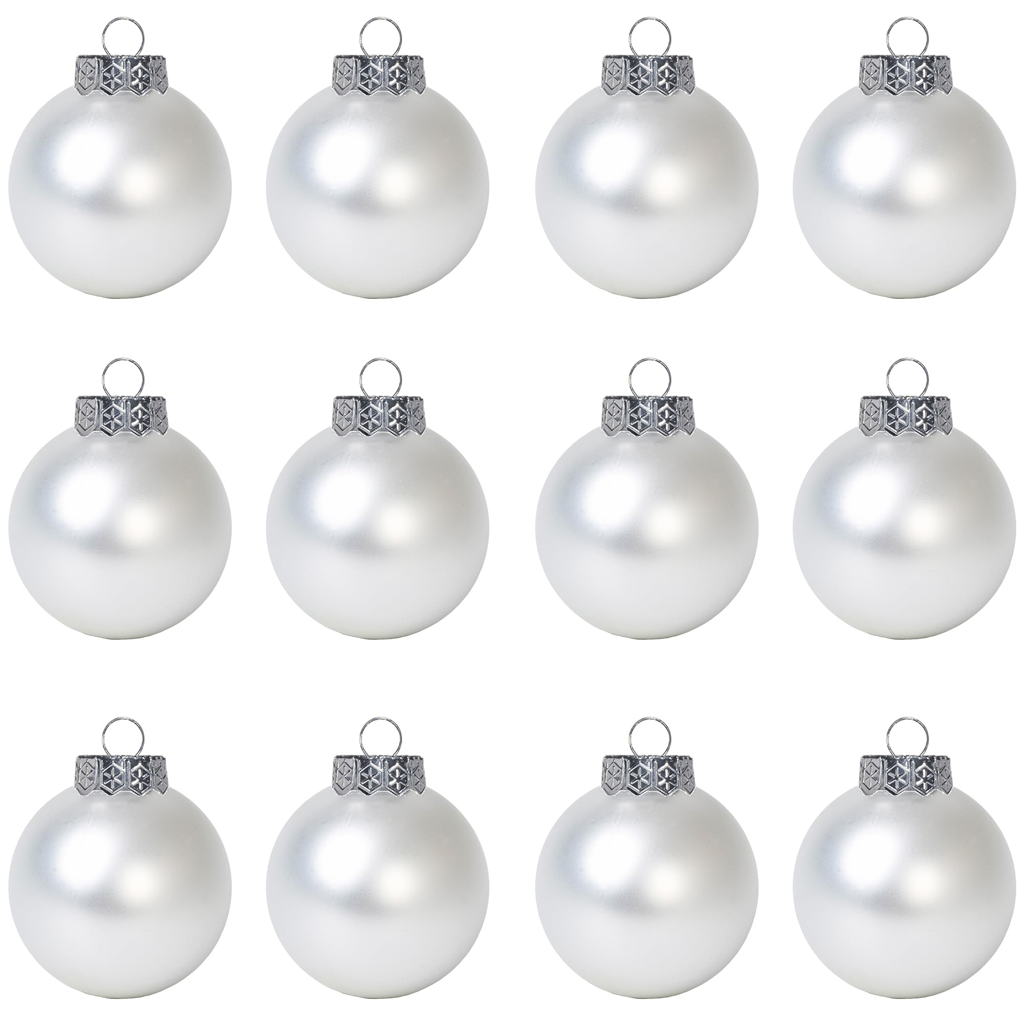 SLEETLY 12pk Blank Silver DIY Christmas Ball Baubles for Crafts to Personalize Make Your Own Ornament for Kids and Adults Drawing