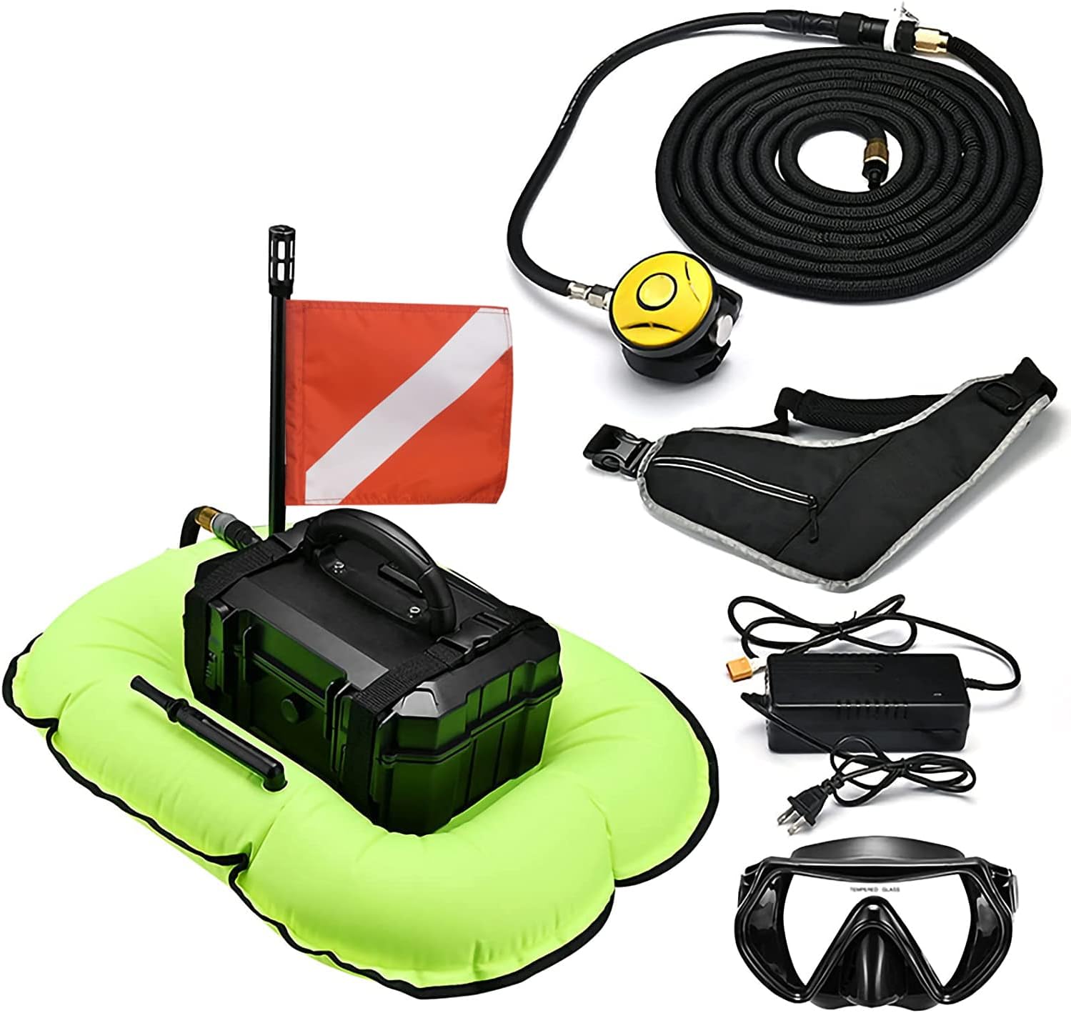 GOYOJO Scuba Dive System 5,5 Hours Rechargeable Scuba