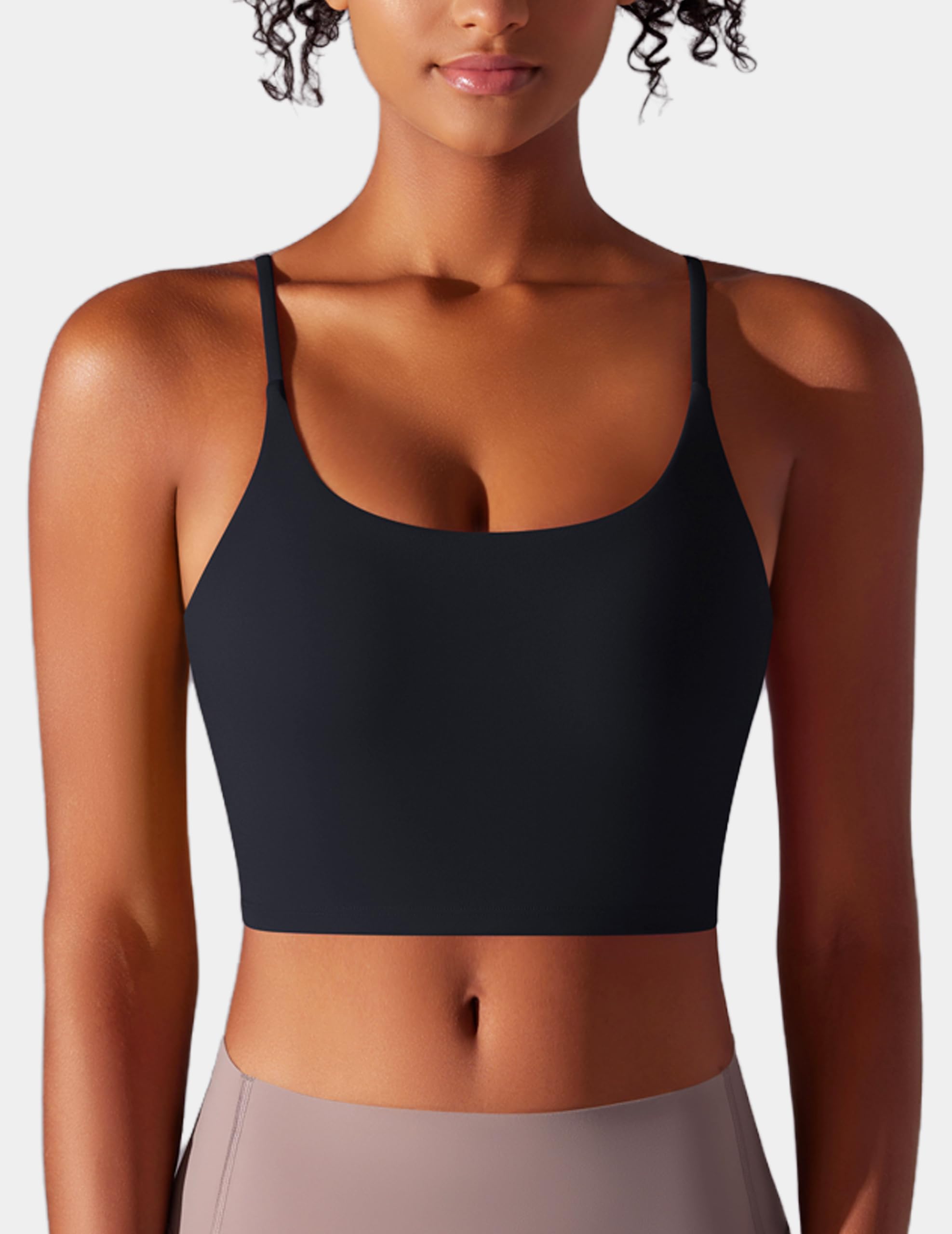 Reggiseno Sportivo Donna Traspirante con Supporto Medio Top Sportivo Cuscinetti Fissi per Il Seno Intimo Sportivo per Donne Fitness Yoga Training Reggiseni Sportivi per Donna