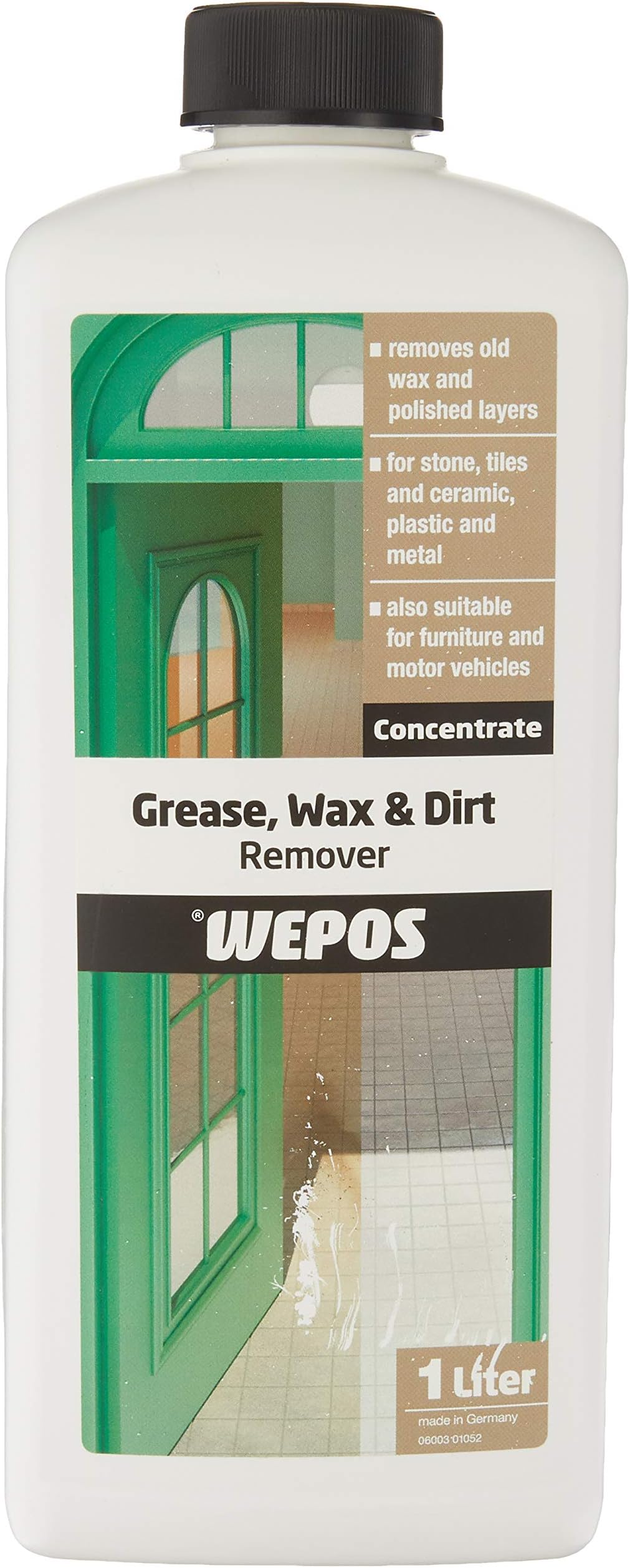 Wepos 2000202903 Grease, Wax and Dirt Remover 1 Litre