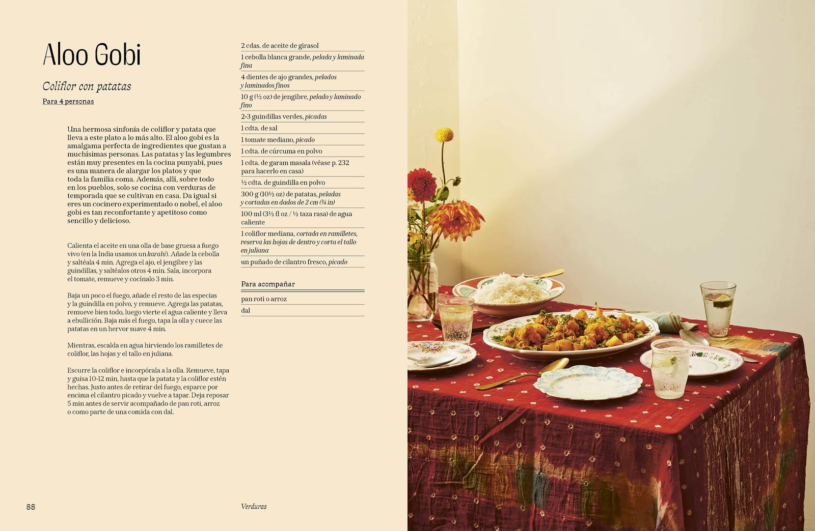 Cocina casera india: 70 recetas para cocinar en casa como en la India (COCINAS DEL MUNDO)