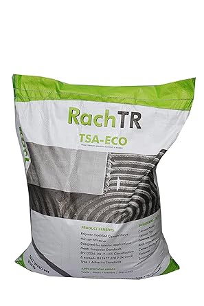 RachTR TSA ECO Grey Tile & Stone Adhesive (20 Kg)