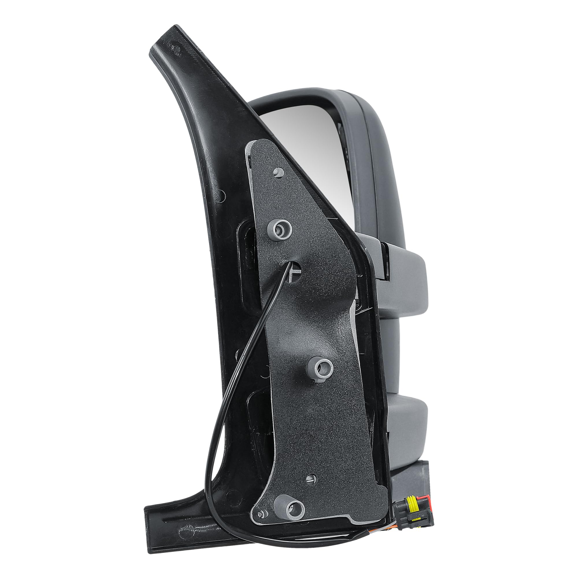 Espejo retrovisor exterior manual de brazo largo izquierdo no calefactable con intermitentes para camiones diarios IVECO 2006–2013
