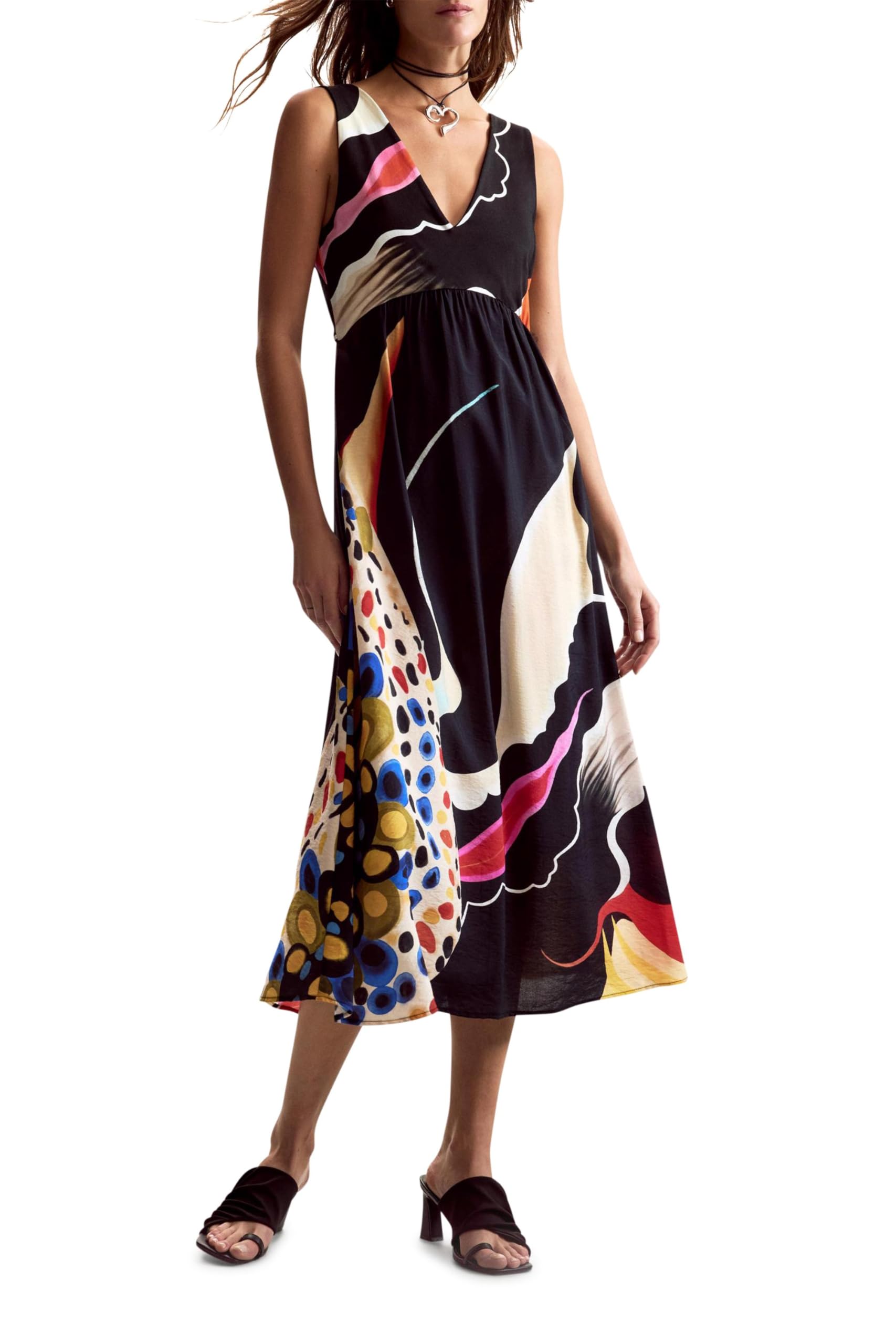 Desigual Japan Opart Lacroix Dress Mujer (Pack de 1)