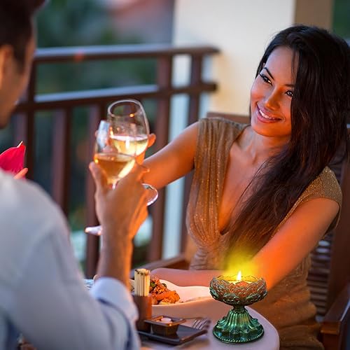 Miniatura 6 de 2 juegos de moldes de resina para candelita de té de loto, moldes de silicona para resina, velas votivas de flores, moldes de fundición epoxi para