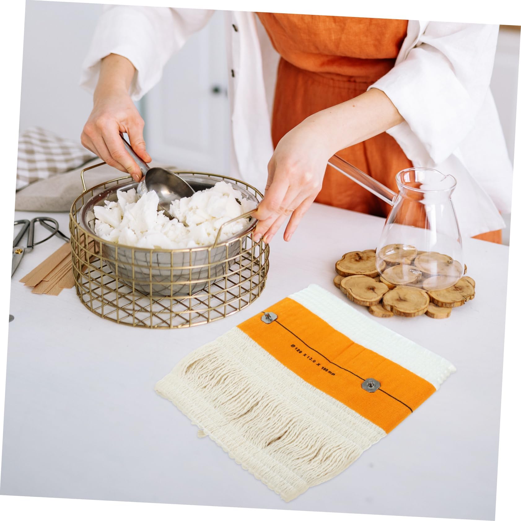 ERINGOGO Cotton Wicks Replacement Wicks for Oil Lamp Bulk Pack for Kerosene Stove Core