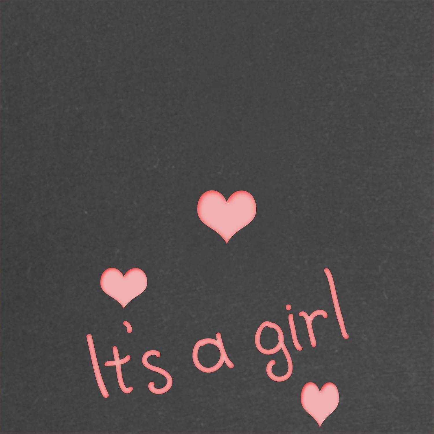 CafePress It's A Girl Maternity Dark T Shirt Women's Maternity Ruched Side T-Shirt