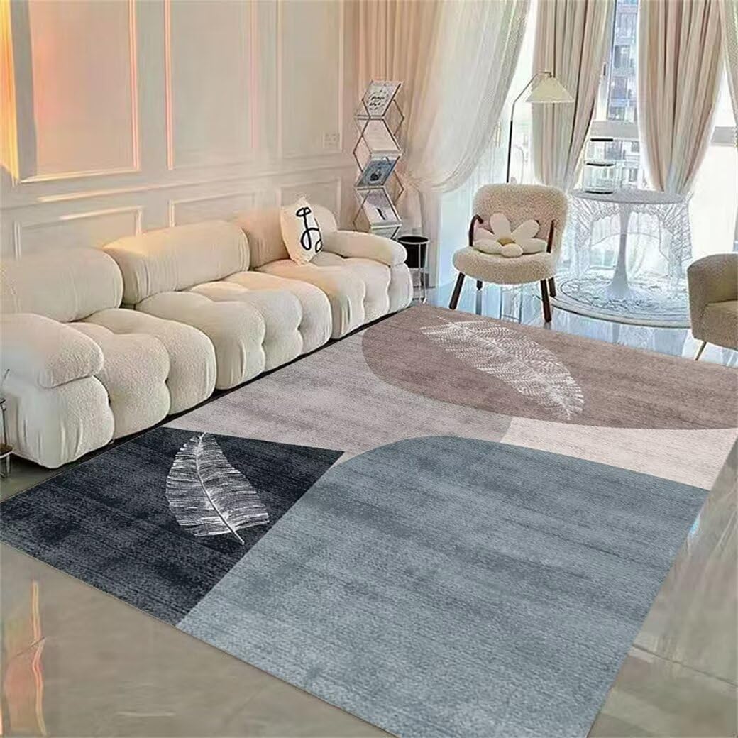 Moquette sol tapis pour chambre garçon bleu 60x110cm sticker vinyle anti-tache