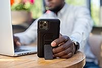 Vista 5 de CLCKR Funda compatible con iPhone 11 con soporte, agarre para teléfono y soporte expandible, funda para teléfono celular con soporte de agarre