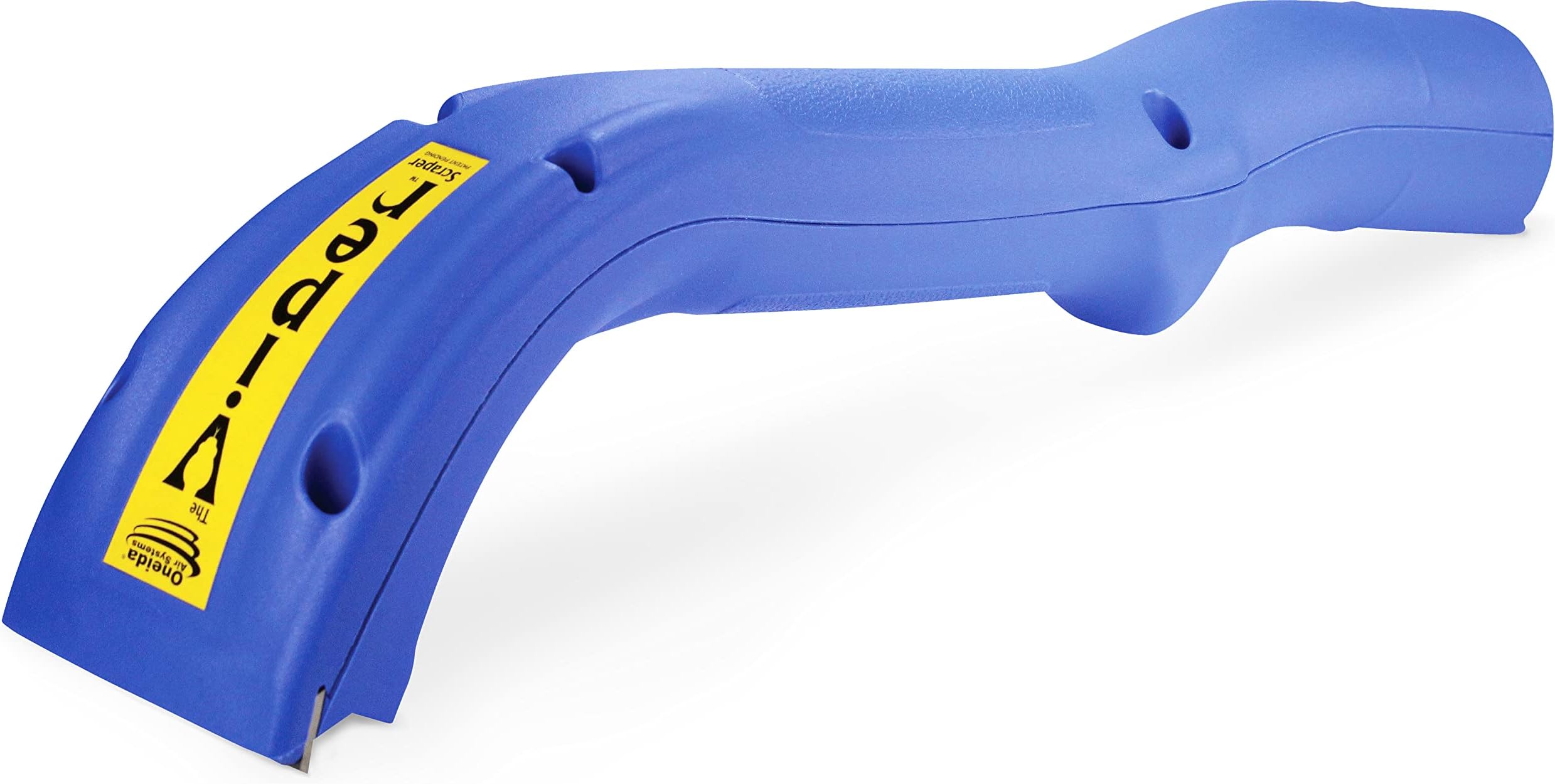 Viper Vacuum Scraper® Ergonomic Textured Grip Wet/Dry Vac Attachment with Reversible Tungsten-Carbide Blade