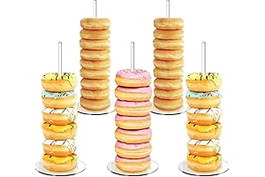 Ponpon Acrylic Donut Stand, 12 Inch
