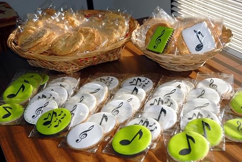 Miniatura 7 de Designer Stencils C281Musical Cookies Stencil, Beigesemitransparente by Designer Stencils