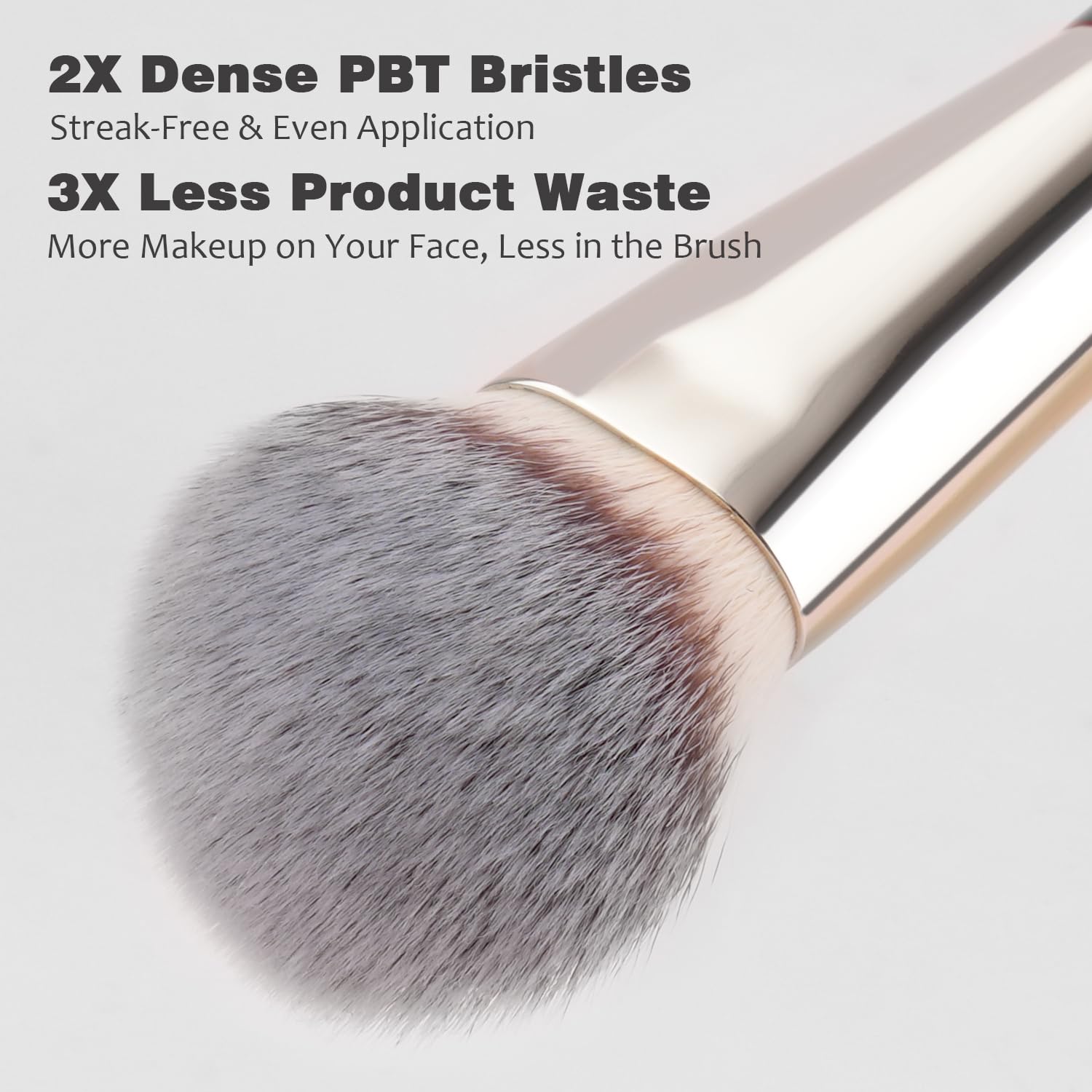 BEILI, Set di 15 pennelli da trucco professionali per ombretto, pennelli sintetici di alta qualità, per ombretto liquido, crema e cipria