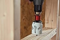 Vista 14 de Disston QUICKCORE - Juego de 13 piezas - sierras de agujero de 3/4", 7/8", 1 1/8", 1-3/8", 1-1/2", 1-3/4", 2", 2 1/8" y 2-1/2" y eje de cambio