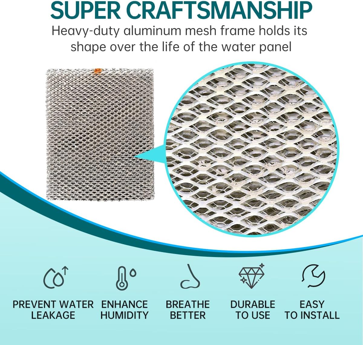 X2661 Humidifier 35 Water Panel Evaporator Compatible with HCWB3-17 HCWB3-17A HCWP3-18 HCWP3-18A HCWB2-17 HCWB2-17A HCWP2-18 HCWP2-18A WB2-17 WB2-17A WP2-18 WP2-18A 2 Packs