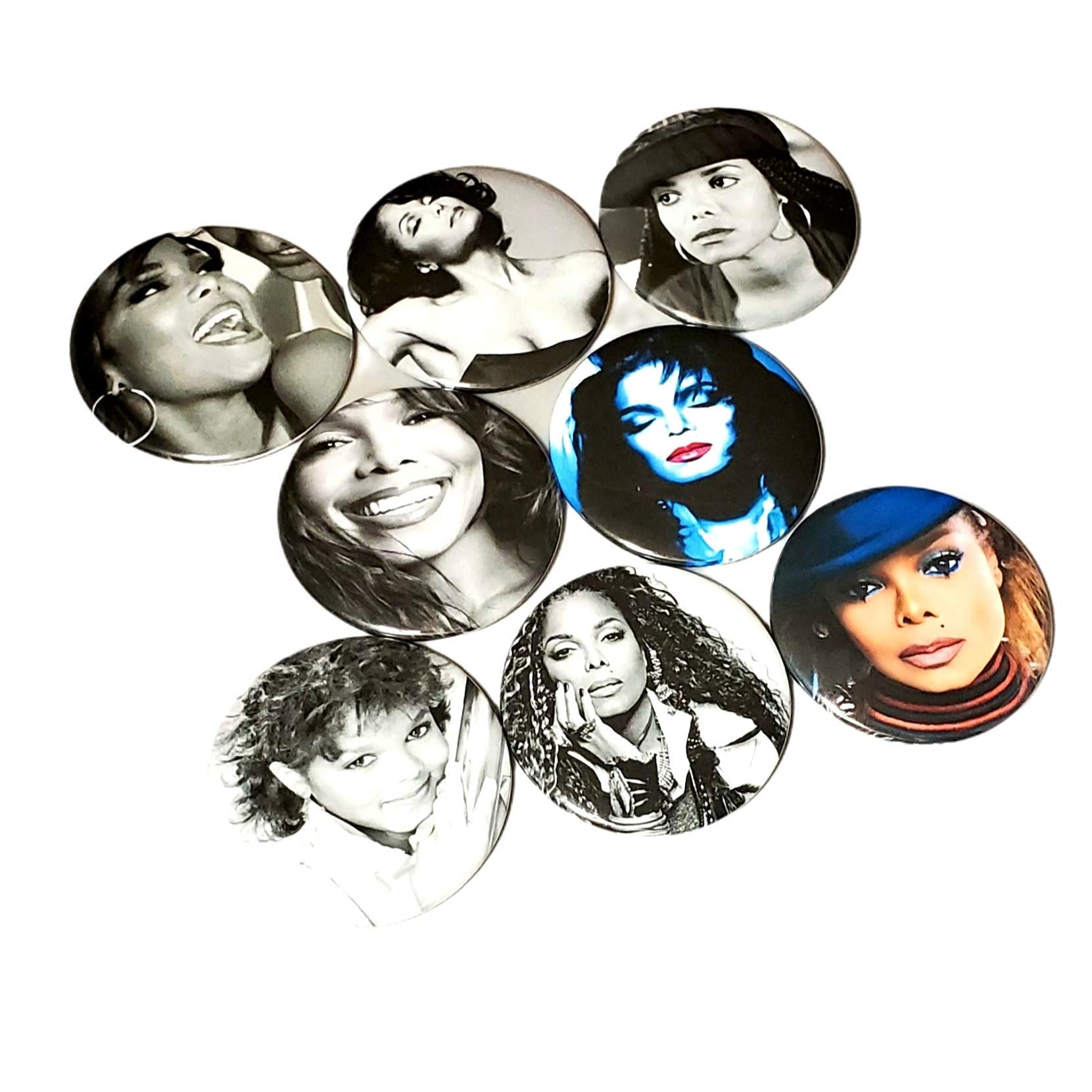 Janet Jackson Magnet Set Birthday Gift For Good Friend 80's Music Kitchen Decor Locker Dorm Room