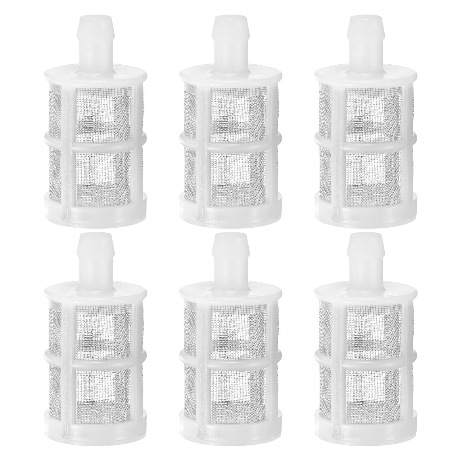 M METERXITY 6-Pack Household Hose Filters 3/8(10mm) Stainless Steel