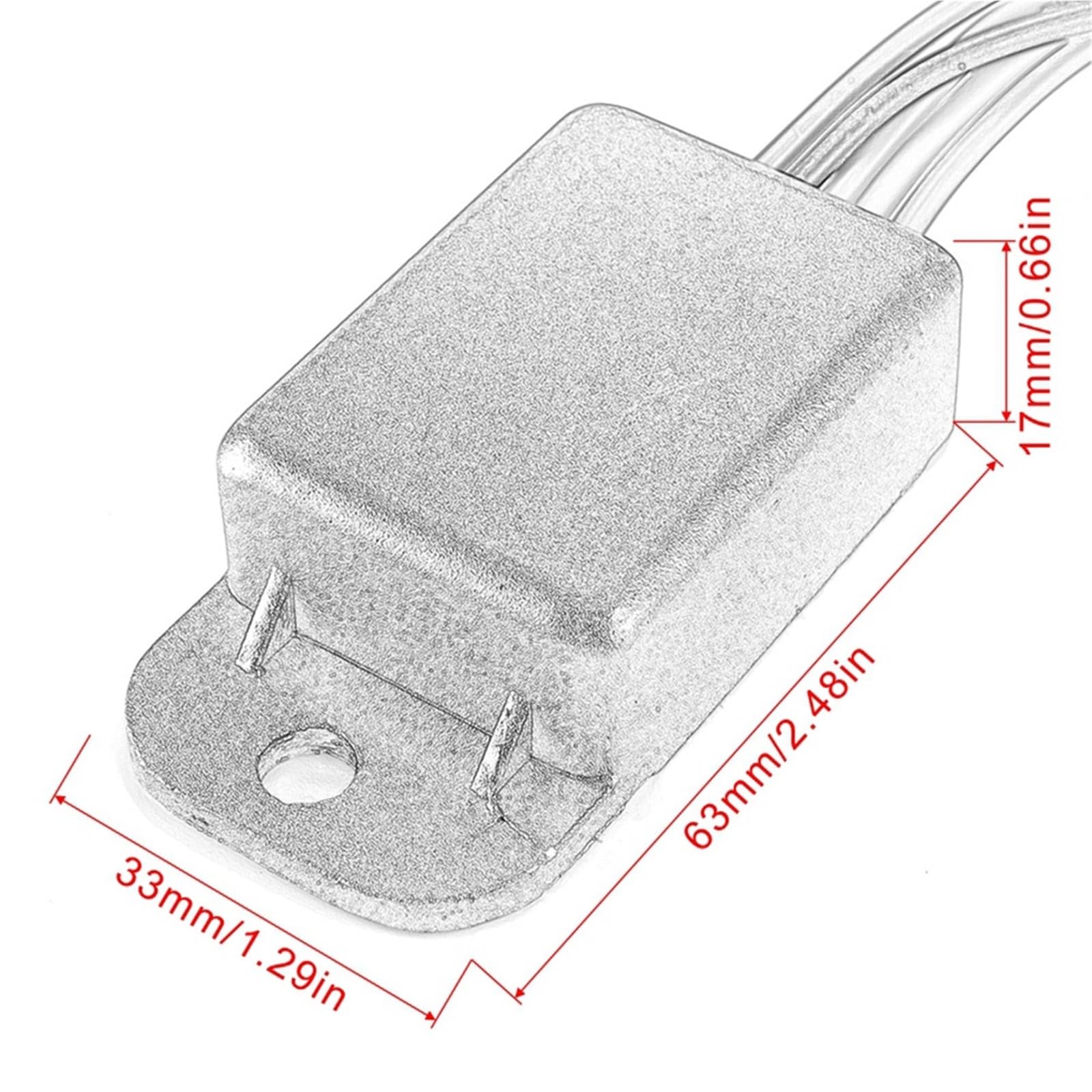Prostownik Regulatora Napięcia Do Honda CT110 Postie Bikesc 1986-2003
