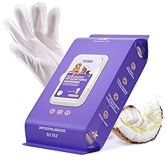 HICC PET Cleaning & Deodorizing Bathing Wipes for Dogs and Cats, Nourish Fur Coconut Oil Grooming Wipes for Dog/Cat, Pet Bathing Gloves Wipes for Daily Care and Traveling, Hypoallergenic