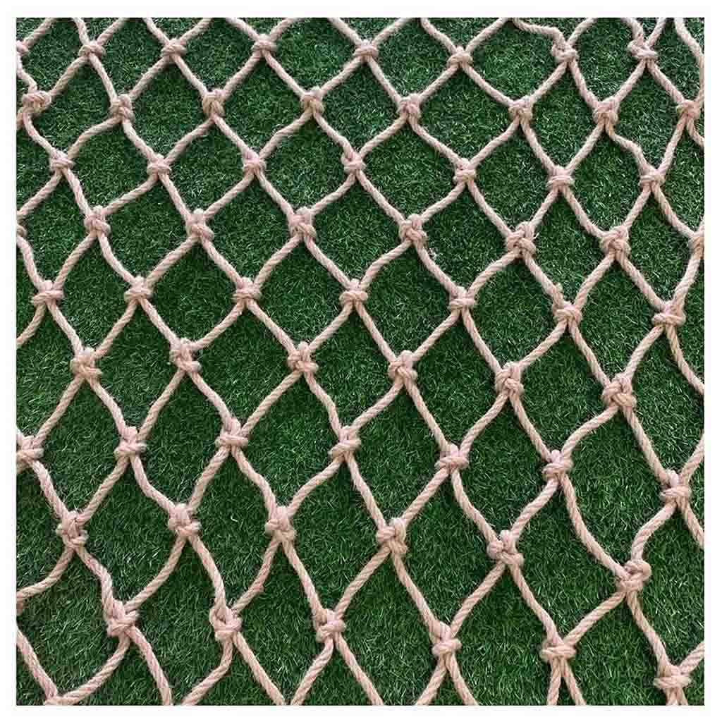 Filets de décorations de corde de chanvre netting décoratif d'escalade polyvalent taille multiple - 8
