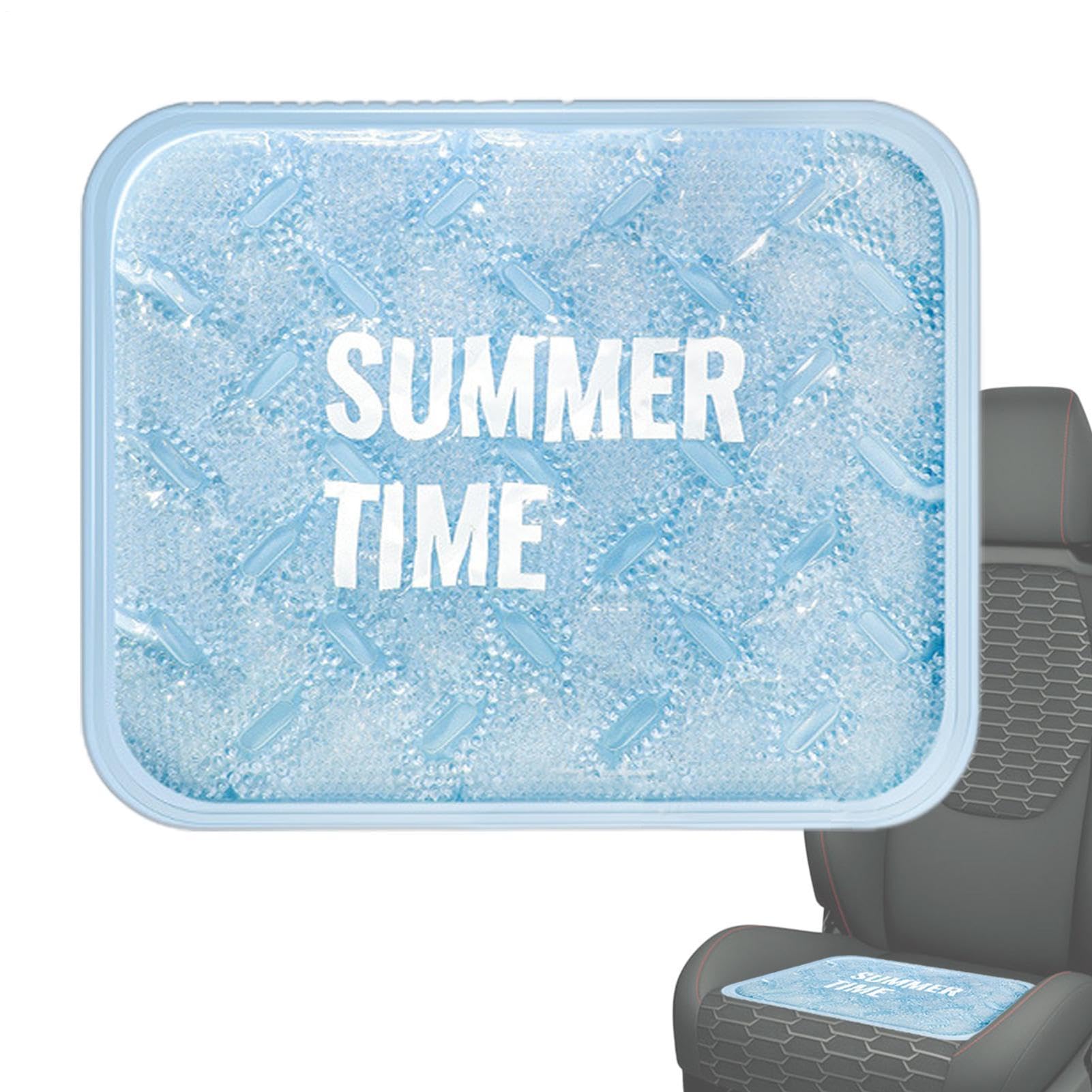 Coussin de chaise de glace rafraîchissant pour voyage et siège auto