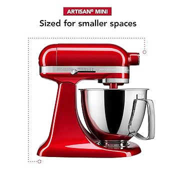 (me13)KitchenAid スタンドミキサー KSM16 レッド KitchenAid アルチザン スタンドミキサー キッチンエイド 4.8L