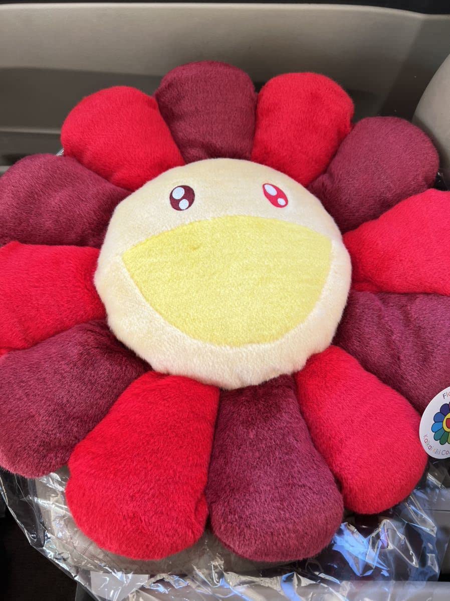 カイカイキキ 村上隆 フラワークッション 60cm ゴールド be@rbirck  