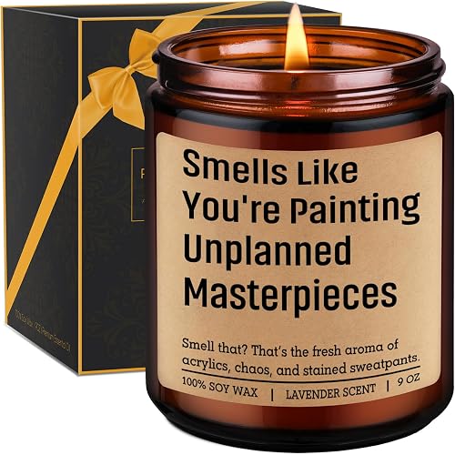 GSPY Candle for Artists: A Witty, Thoughtful Gift for Creative Souls