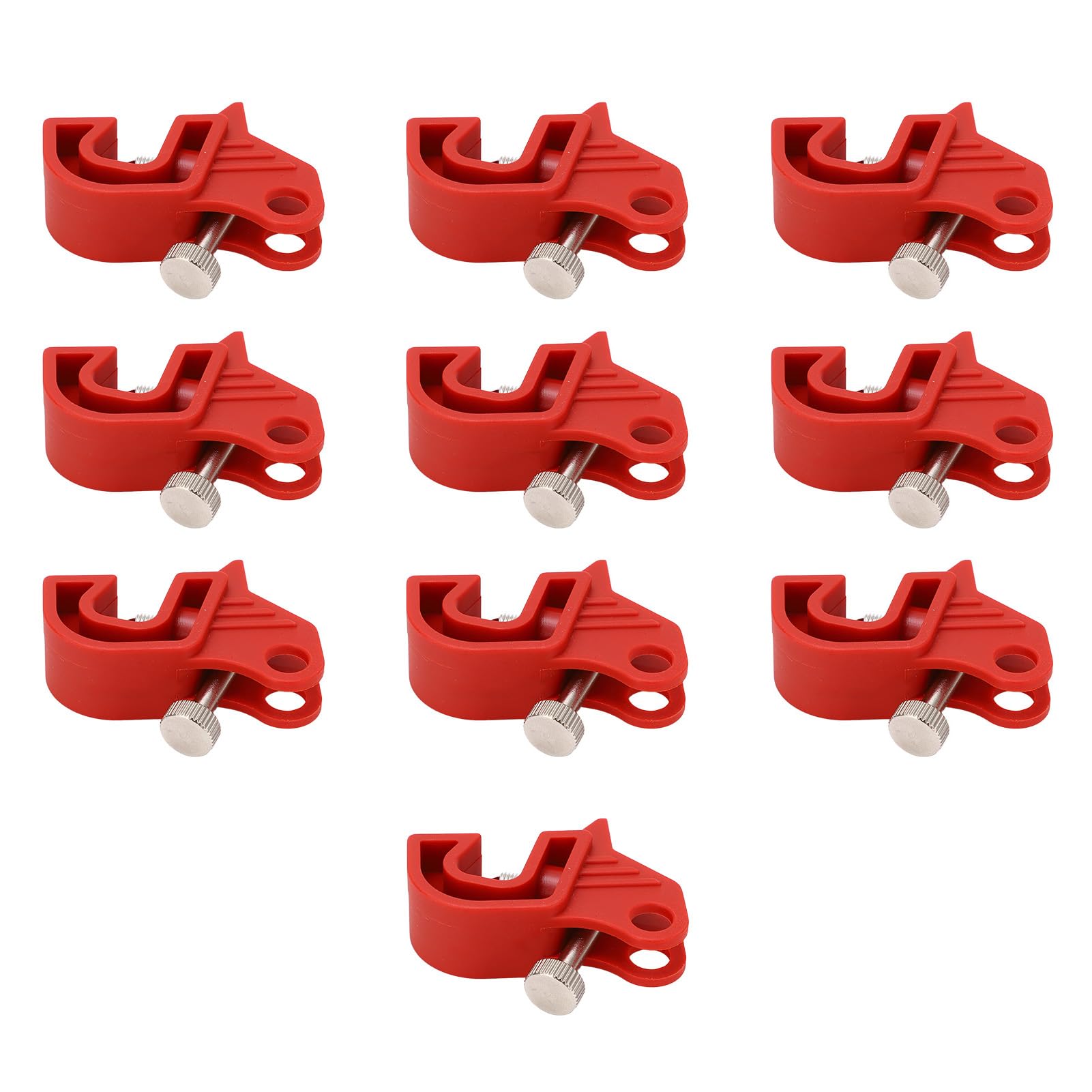 Urządzenie do blokady wyłącznika Circuit Universal wielofunkcyjna blokada bezpieczeństwa do użytku przemysłowego nylonowego mosiądzu 10pcs