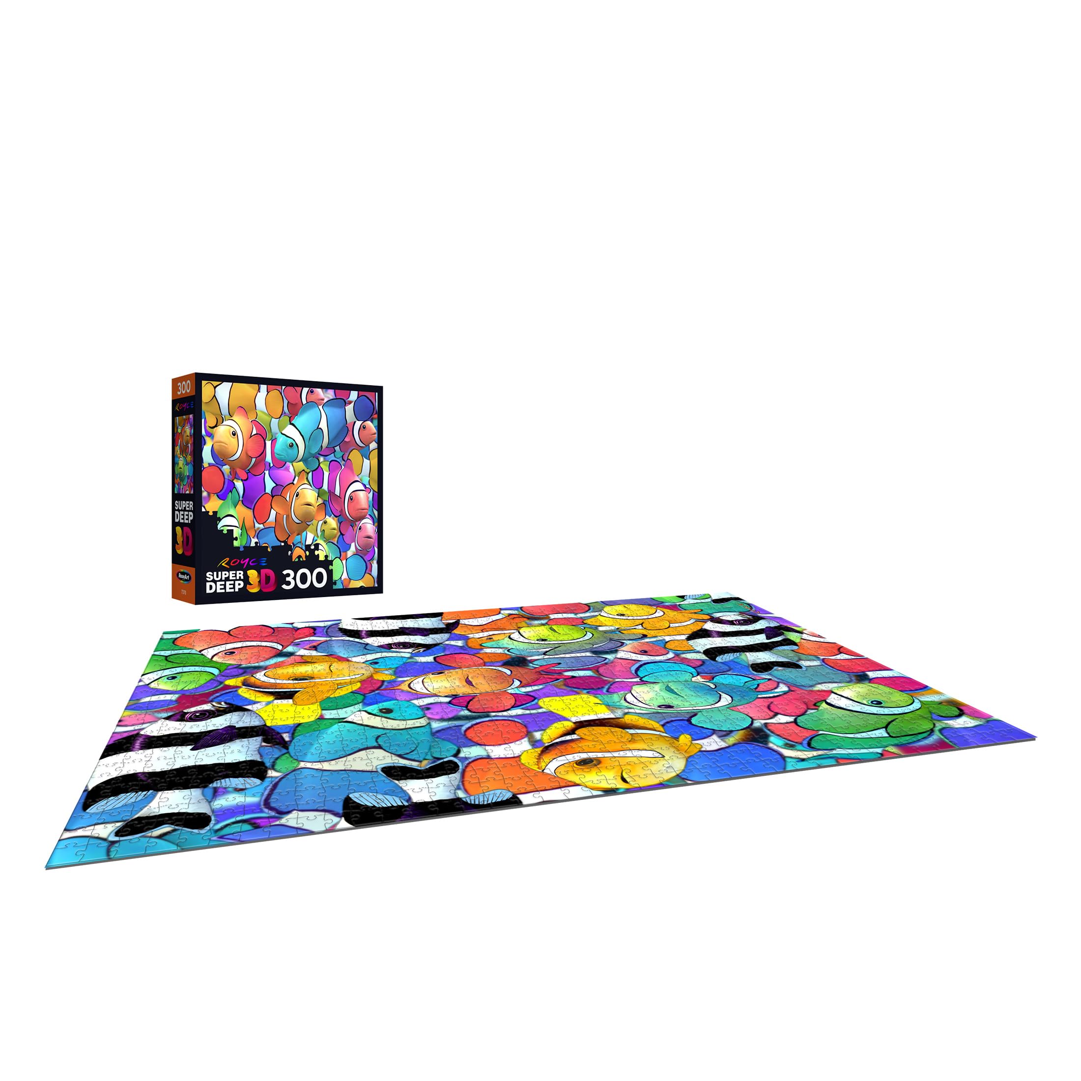 Amazon.com: RoseArt - Super Deep 3D - Clown Fish Magic - 300 Piece