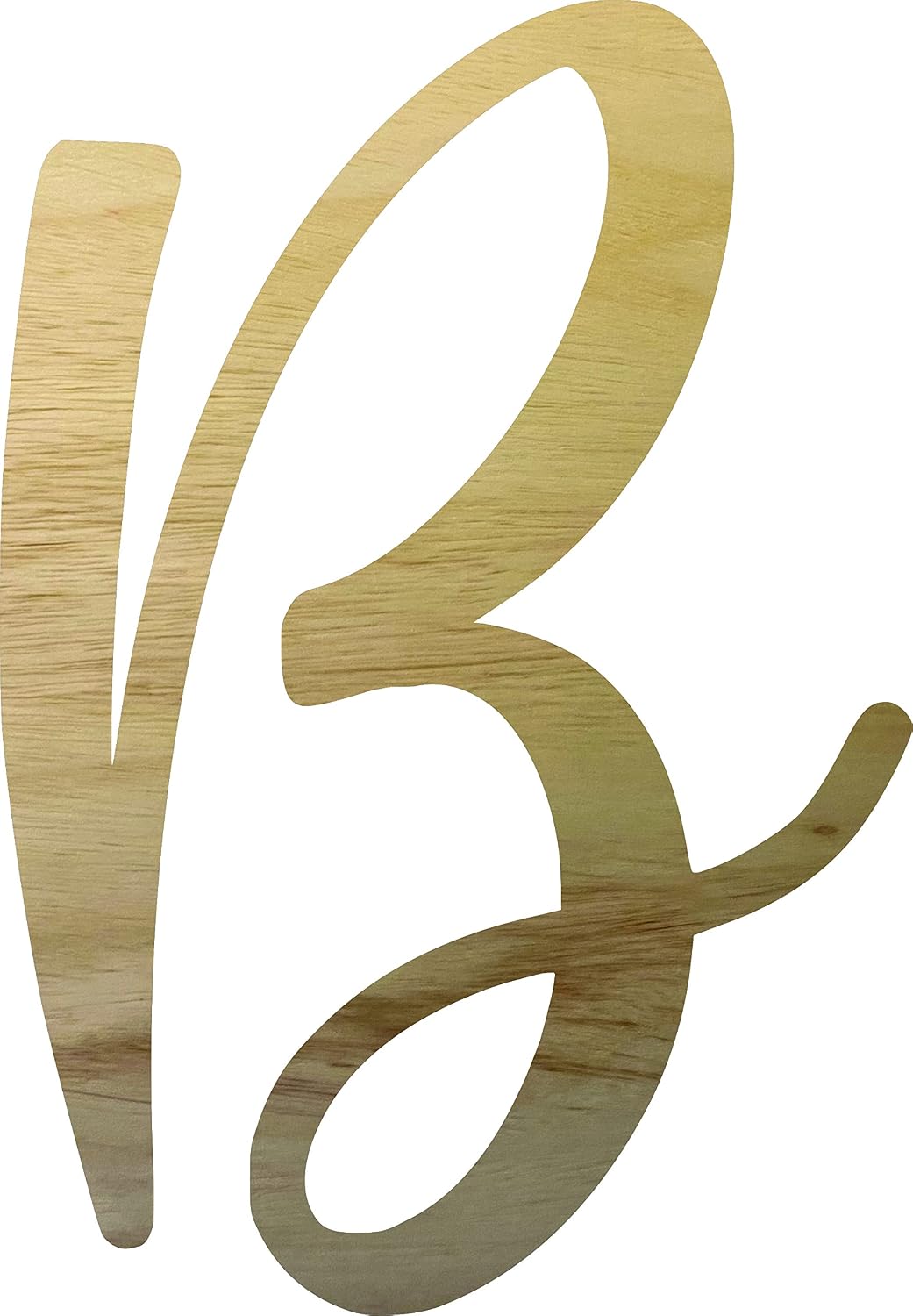 Wooden Letter 10" Blank A CALIYN Bloom Font