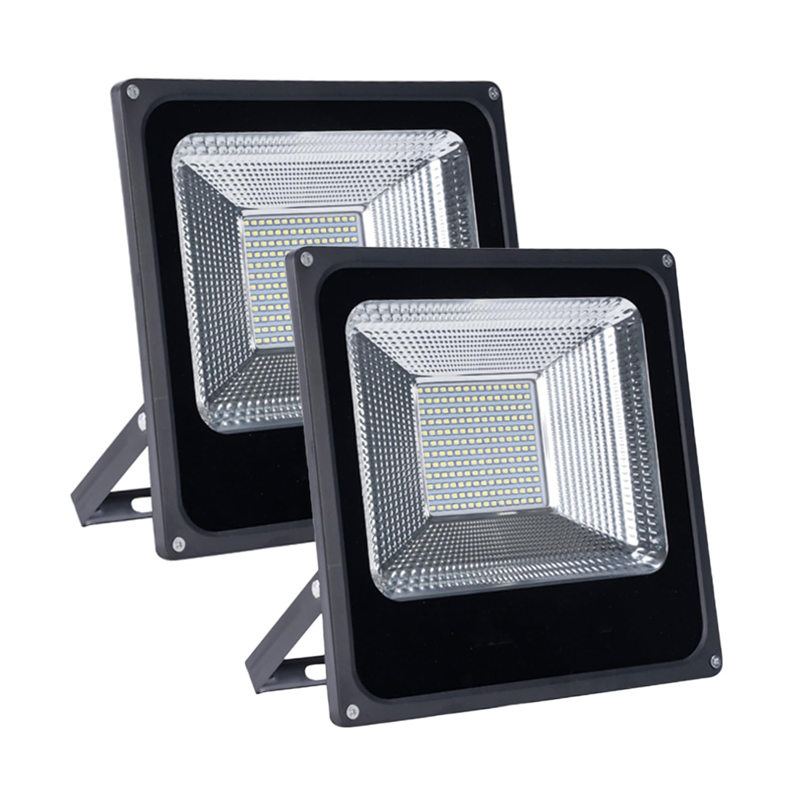 Weyimvto White Solar Lights, Ip66 Security Exterior, 6000K Daylight Super Bright Spot For Garden, Patio, Driveway, Backyard(150W)