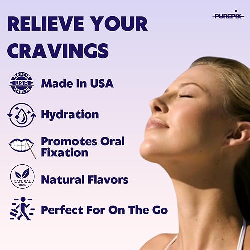 Miniatura 4 de QuitPix - Palillos de dientes con sabor prémium con infusión para ayudar a dejar de fumar, sin nicotina, sin OMG, Kosher Vegan Canela Swirl 40